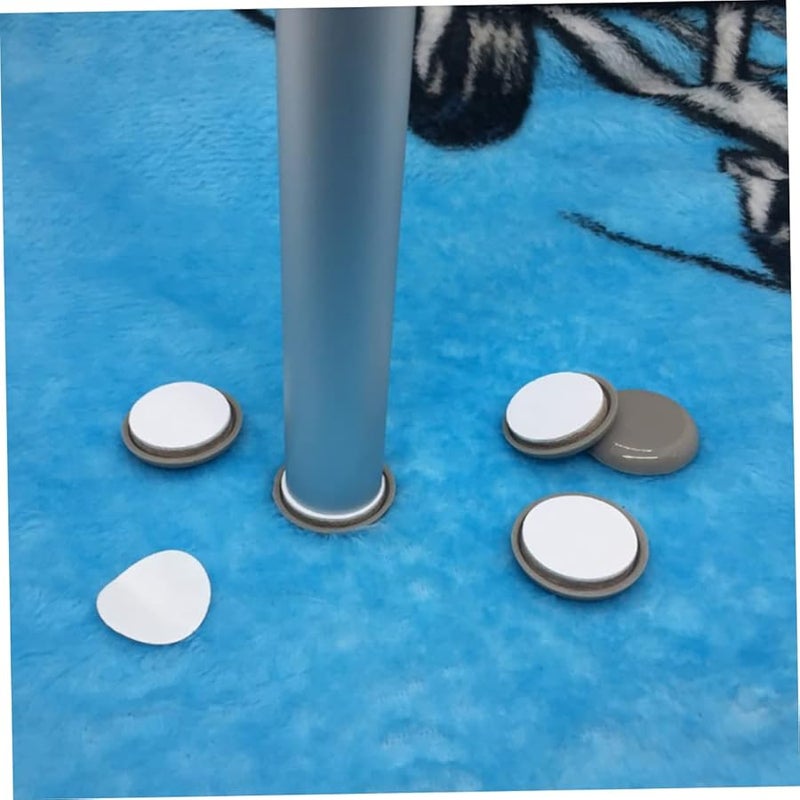 ARTIBETTER 48 Pcs Furniture Sliders Self Adhesive Floor Protectors Reduce Noise Protect Hardwood Floors 4 Pack - Image 2